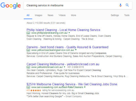 cleaning services image