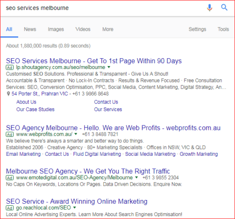 SEO Services Melbourne