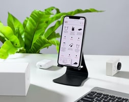 Ecommerce Website in Mobile View