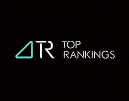 TopRanking Logo In Black Background