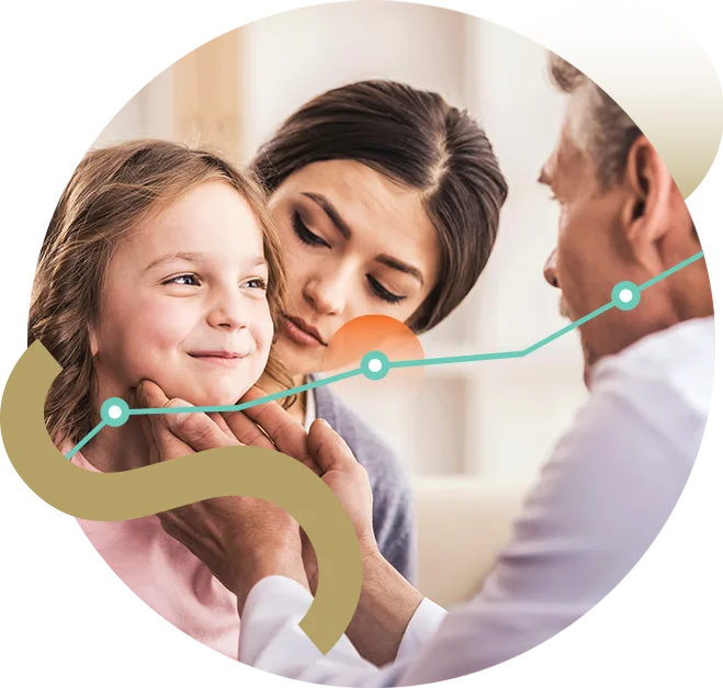 Doctor Doing A Health Checkup on a Little Girl