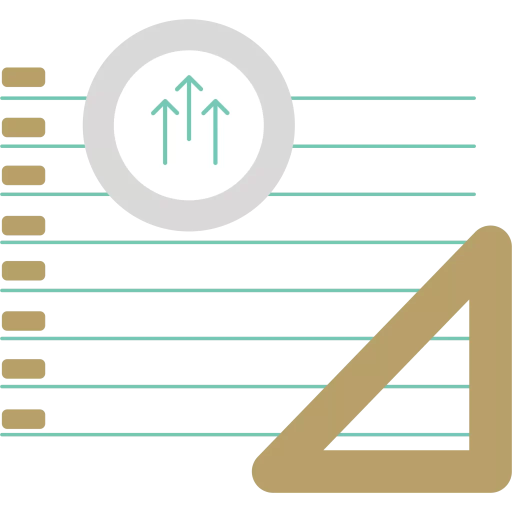 Graphs with Triangle and Arrows in Circle
